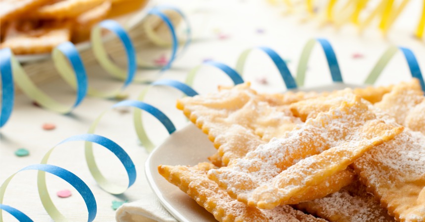 Chiacchiere di Carnevale per combattere la tristezza